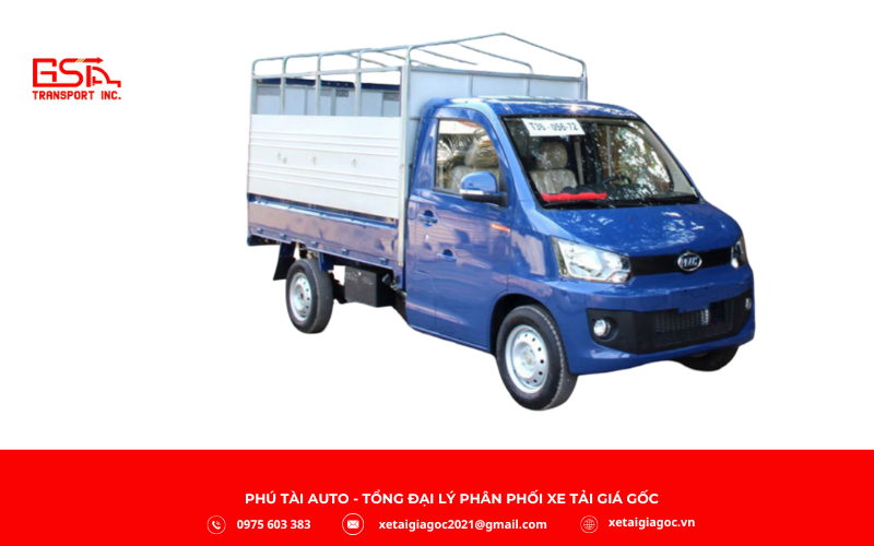 Xe tải Veam VPT095 là dòng xe tải nhẹ khoảng 990kg vận hành êm ái và tiết kiệm nhiên liệu.