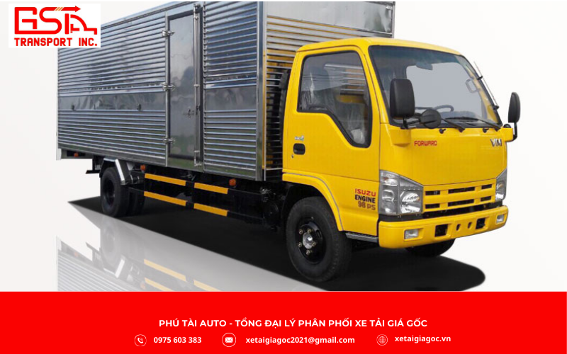 Xe tải Vĩnh Phát 1.9 tấn thùng dài 6m (thường là mẫu NK490SL) là dòng xe tải nhẹ được lắp ráp với động cơ Isuzu Nhật Bản