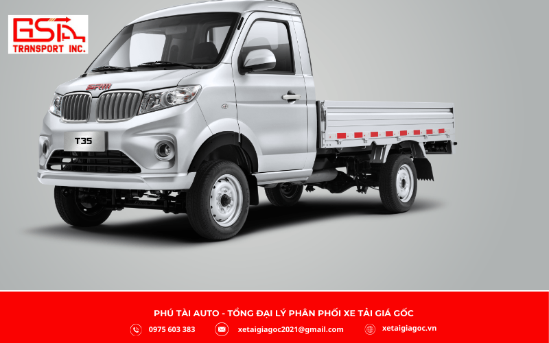 Xe tải SRM T35 là dòng xe tải nhẹ dưới 1 tấn của Shineray Motors Việt Nam