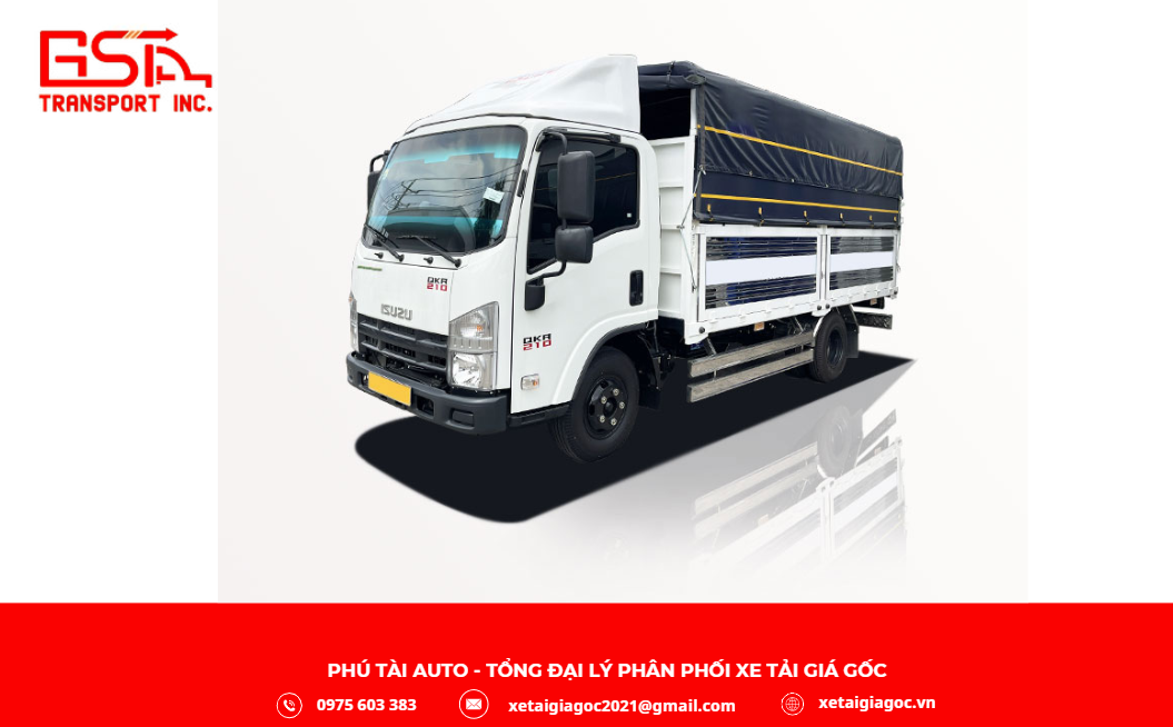 Xe tải Isuzu 2.3 tấn QMR77HE5A