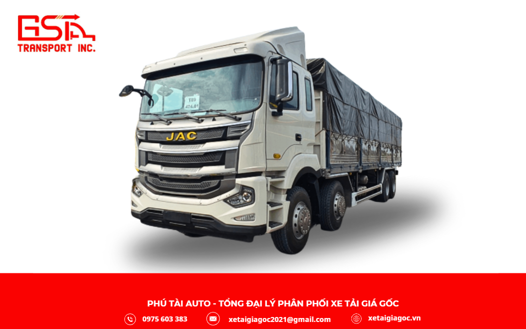 Xe tải JAC 4 chân A5