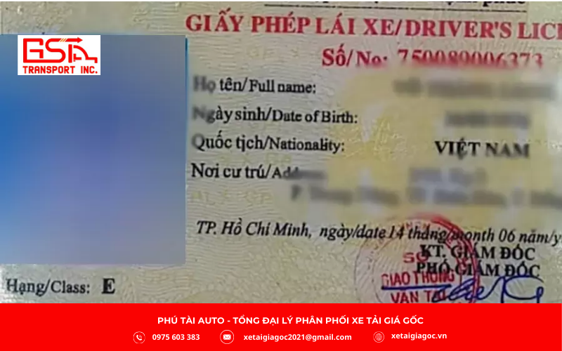 Bằng E là hạng bằng cao dành cho người lái xe khách cỡ lớn và phương tiện hạng nặng, thường áp dụng cho hoạt động kinh doanh vận tải chuyên nghiệp và yêu cầu kinh nghiệm lái xe trước đó.