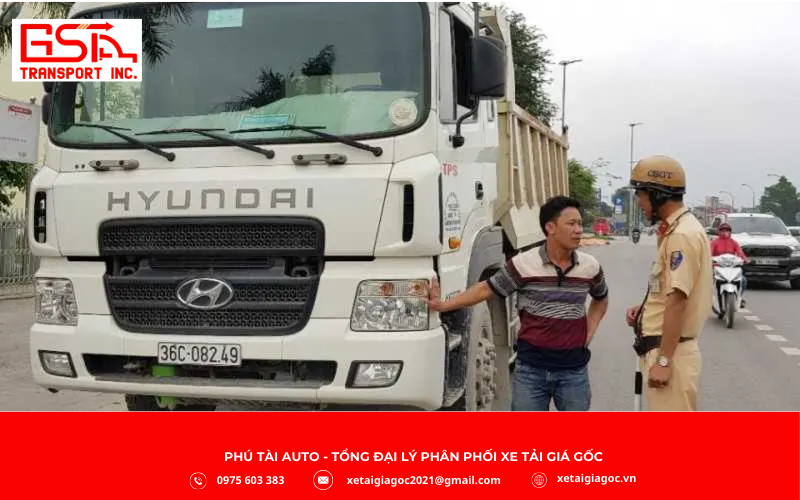 Những lỗi thường bị lực lượng chức năng kiểm tra rất nghiêm ngặt, đặc biệt đối với xe tải kinh doanh vận tải, và sẽ bị xử phạt theo quy định tại Nghị định 168/2024/NĐ-CP.