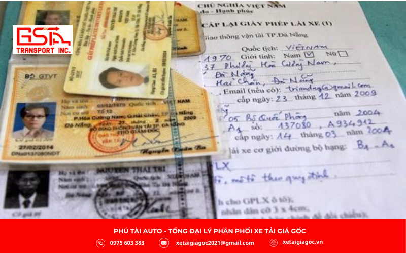 Mỗi dòng xe tải sẽ tương ứng với hạng giấy phép lái xe (GPLX) khác nhau, dựa trên tải trọng và mục đích sử dụng