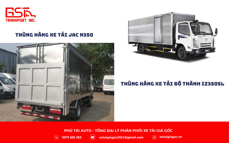 Về kích thước thùng hàng