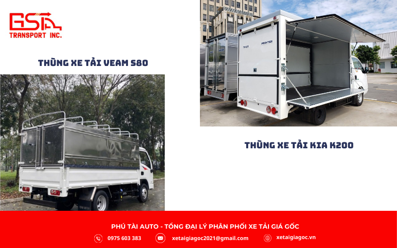 vè kích thước thùng hàng