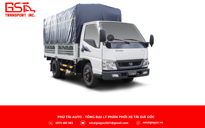 Xe tải Đô Thành IZ250 là dòng xe tải nhẹ tải trọng 2.49 tấn, được lắp ráp trên dây chuyền công nghệ Nhật Bản hiện đại.