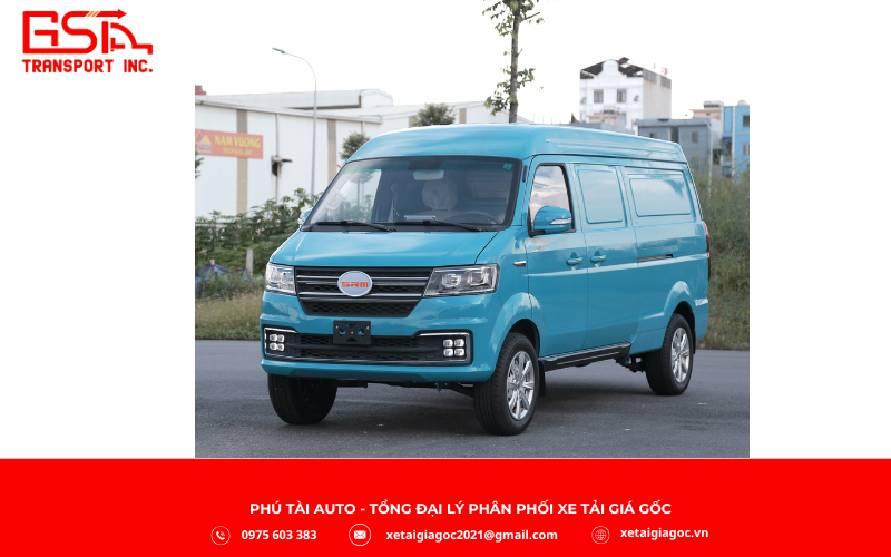 Xe tải SRM 868 là dòng xe tải van cao cấp tải trọng 760-868kg của SRM, thiết kế theo tiêu chuẩn châu Âu với khoang hàng dài 2.5m