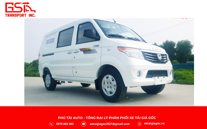 Xe tải van Kenbo là lựa chọn phổ biến cho vận chuyển hàng hóa nội thành nhờ kích thước gọn
