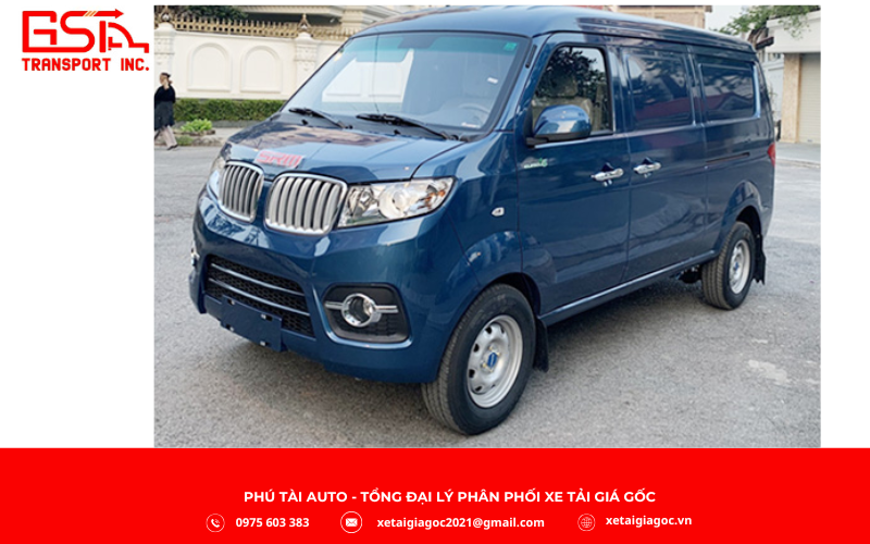 Xe tải van SRM là lựa chọn phổ biến cho vận chuyển hàng hóa nội thành và ngoại thành tại Việt Nam