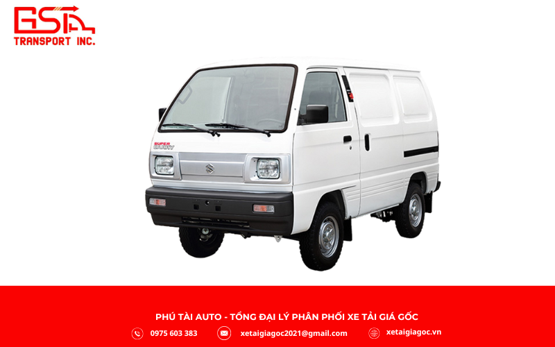 Xe tải van Suzuki là dòng xe tải nhẹ, thiết kế gọn gàng và động cơ Nhật Bản bền bỉ Euro 4/5