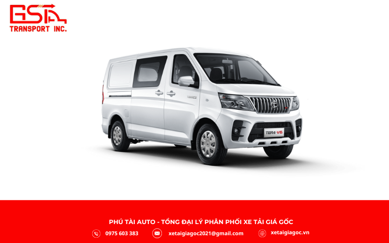 Xe tải van Tera (Teraco) là lựa chọn lý tưởng cho vận chuyển hàng hóa nội thành nhờ kích thước gọn