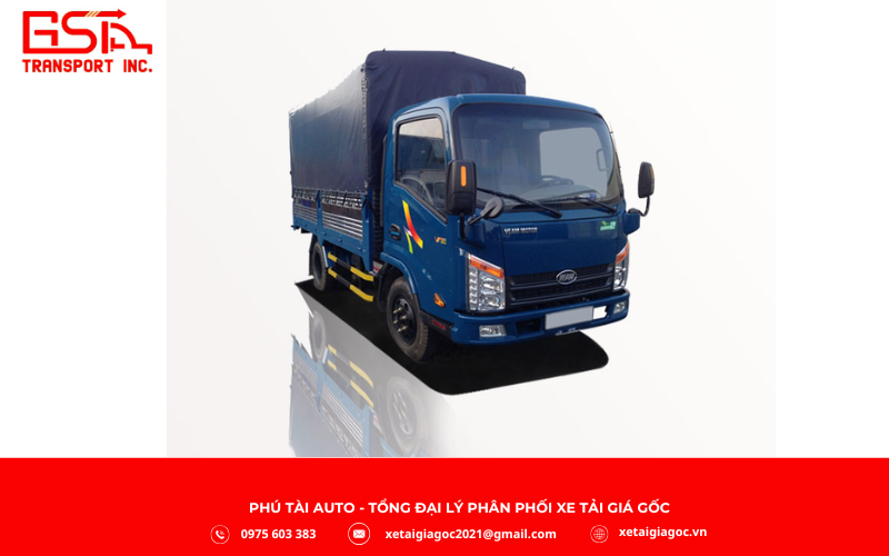 Xe tải Veam VT250 là dòng xe tải 2,5 tấn quen thuộc trên thị trường