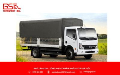 Xe tải Veam VT651 thùng mui bạt