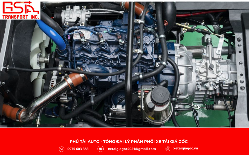 Động cơ xe tải Thaco được đánh giá cao về tính ổn định và khả năng tiết kiệm nhiên liệu, nhờ sử dụng nhiều nguồn động cơ uy tín như Mitsubishi, KIA, Weichai.