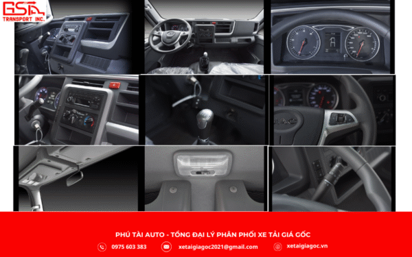 Cabin rộng, ghế lái chỉnh đa hướng, có giường nằm phía sau giúp bạn chạy đường dài đỡ mệt.