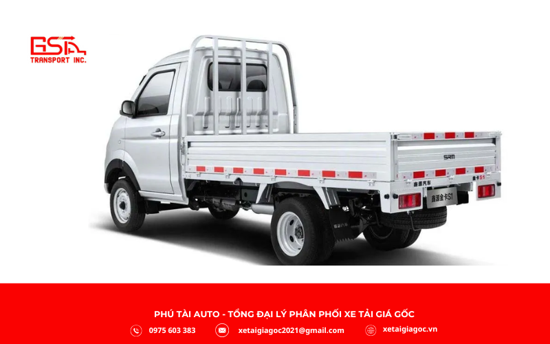 Thùng hàng xe tải SRM được đánh giá cao nhờ sự đa dạng và tính linh hoạt, rất phù hợp chạy hàng trong đô thị.