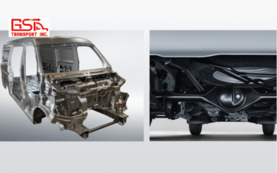 Khung gầm Van Tera V6 5 chỗ chắc chắn, vận hành ổn định khi chở hàng.