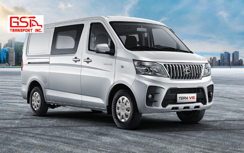 xe tải Tera V6 5 chỗ – giải pháp vận chuyển linh hoạt trong thành phố.