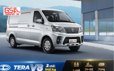 Xe tải Van Tera V6 2 chỗ – giải pháp vận chuyển trong nội thành.