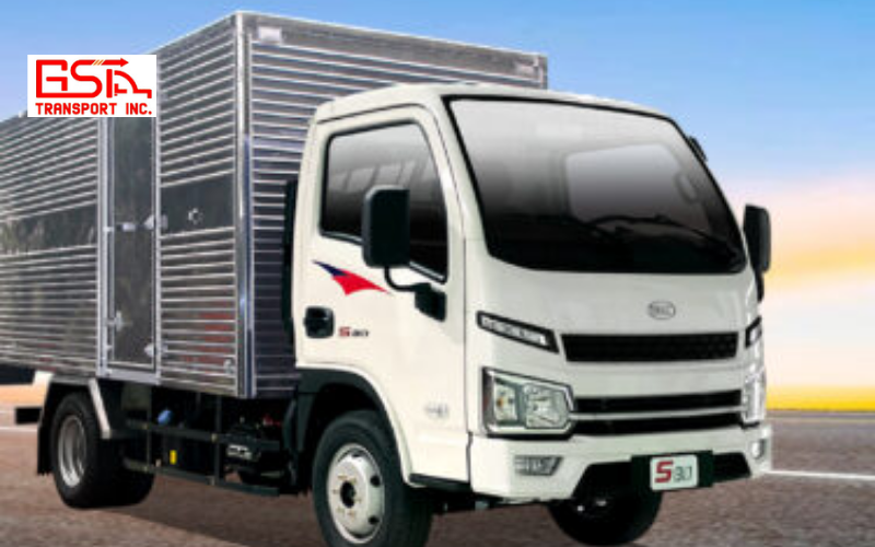 Xe tải Veam S80 thùng kín phù hợp để vận chuyển hàng hóa cần bảo quản tốt