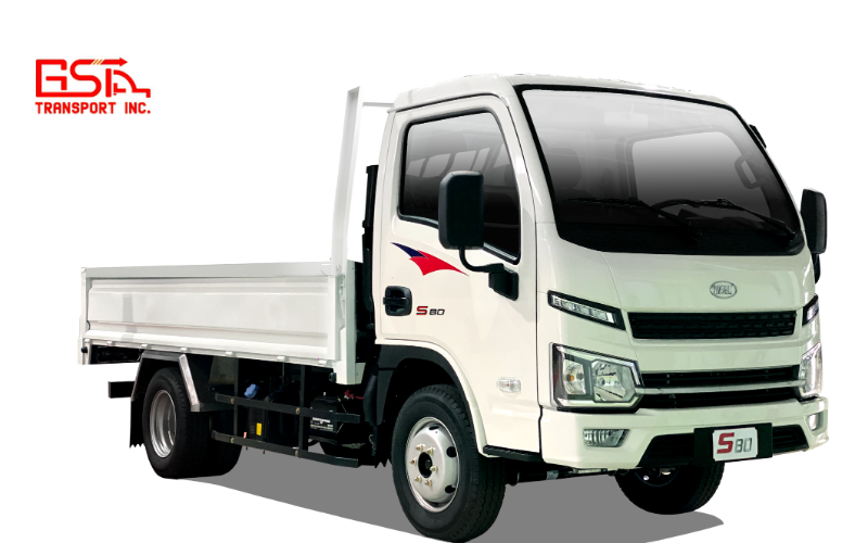 Xe tải Veam S80 thùng lửng là phiên bản có thiết kế đơn giản và kinh tế nhất