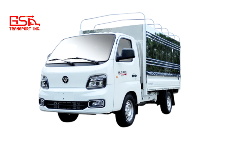 Xe tải Foton T25 nhẹ 1 tấn, gọn gàng, động cơ xăng Euro 5, phù hợp vận chuyển nội đô.