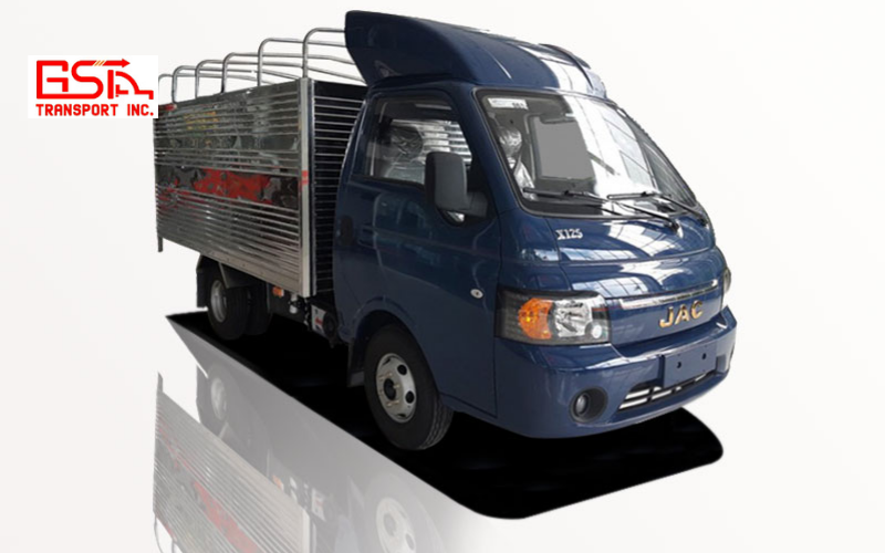 JAC X125 xe tải nhẹ 1.25 tấn, thùng dài 3.2m, cabin rộng rãi, vận hành bền bỉ, giá hợp lý.