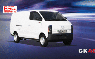 Xe tải van điện GK48EV tối ưu cho vận tải và giao hàng đô thị.