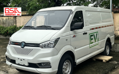 Xe tải van điện Dongfeng EV30 với thiết kế van liền khối gọn gàng 
