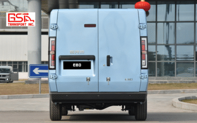 Xe tải điện SRM E80 sở hữu mô-men xoắn 220 N.m và phản hồi nhanh