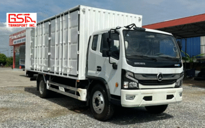 Xe tải Đồng Vàng 800 thùng kín với thiết kế chắc chắn, hiện đại và rộng rãi.