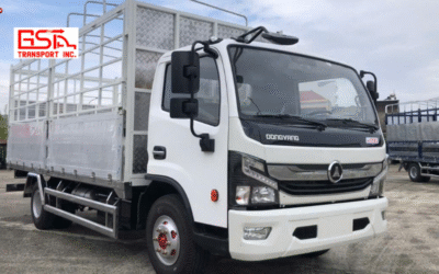 Xe tải Nissan Đồng Vàng NS700 thùng mui bạt với thông số kỹ thuật nổi bật.